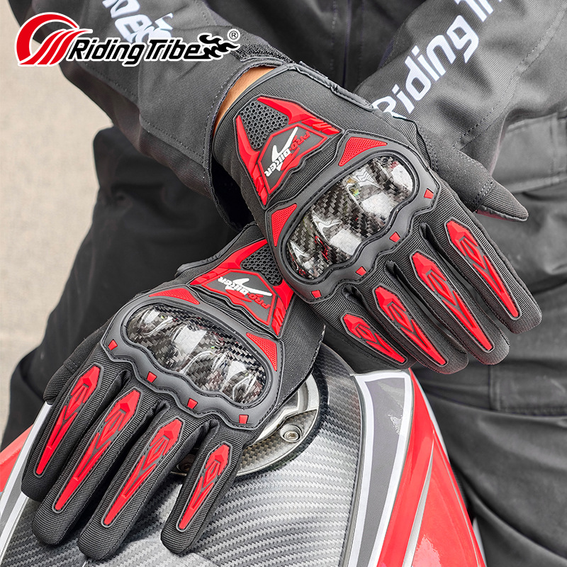 Motorcycle Glove Knuckle - RidingTribe Guantes de motocicleta Nuevos guantes