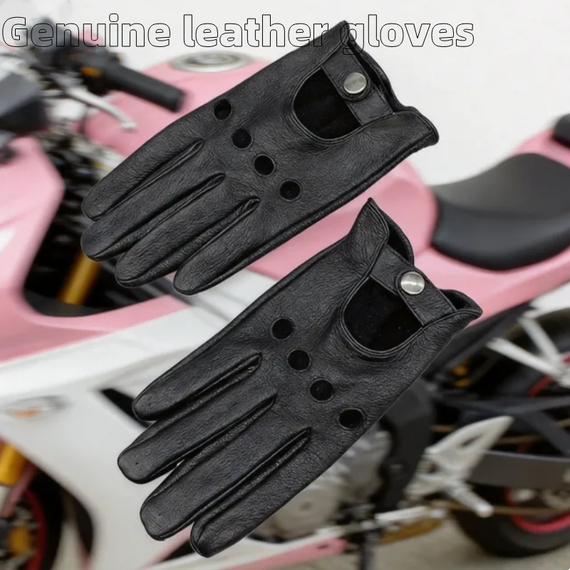 Guantes de Motocicleta de Cuer - Leather Driving Glove reseña y precio