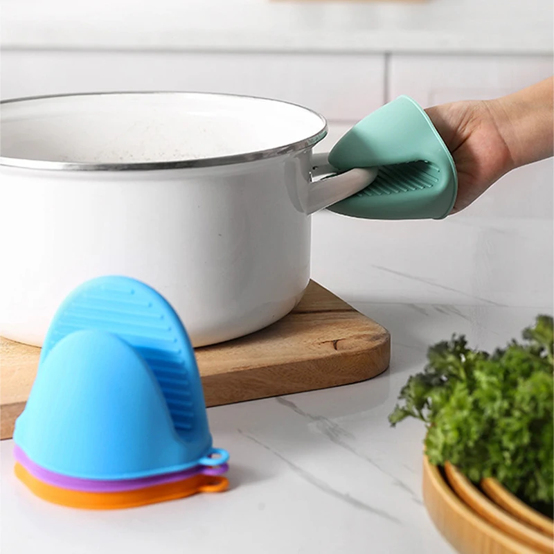 Manoplas para horno de cocina, - Oven Mitt Silicone reseña y precio