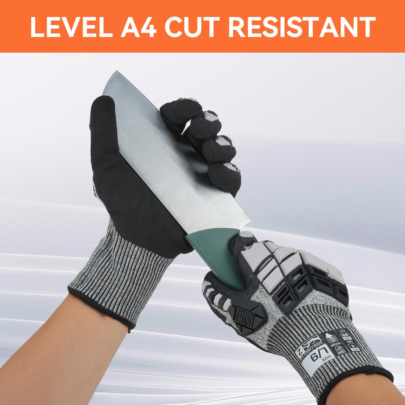 Guantes Anti-Impacto con Prote - Work Glove Impact reseña y precio